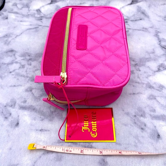 Juicy Couture Viva La Juicy Gift Set, Mini EDP, Pink Bag, Floral, Pink - NEW 2pc - Picture 6 of 11